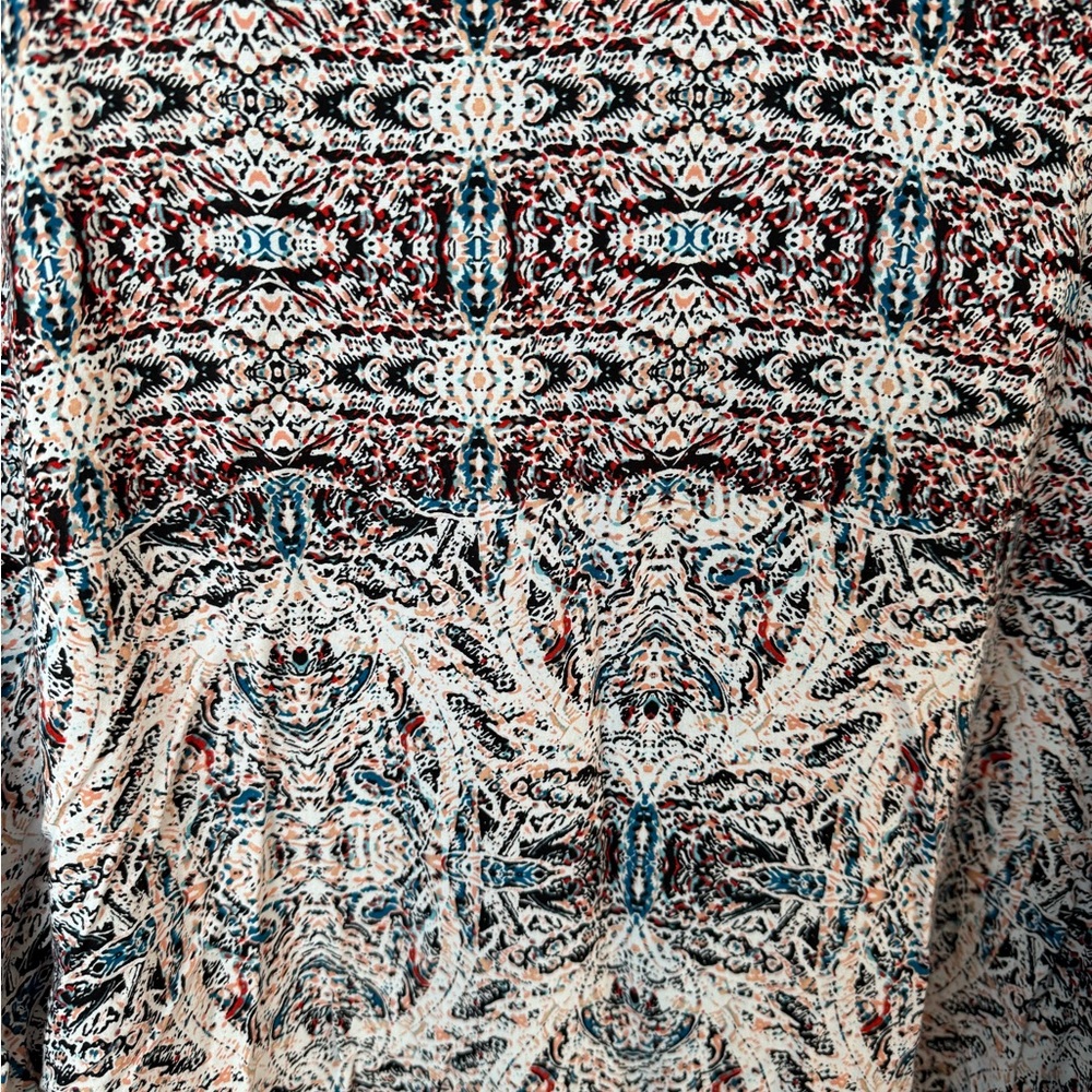 Bcbgeneration Multicolor Patterned Kimono Cardigan - image 4